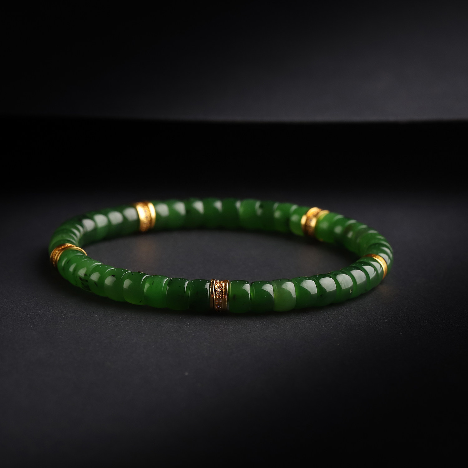 俄罗斯碧玉手串